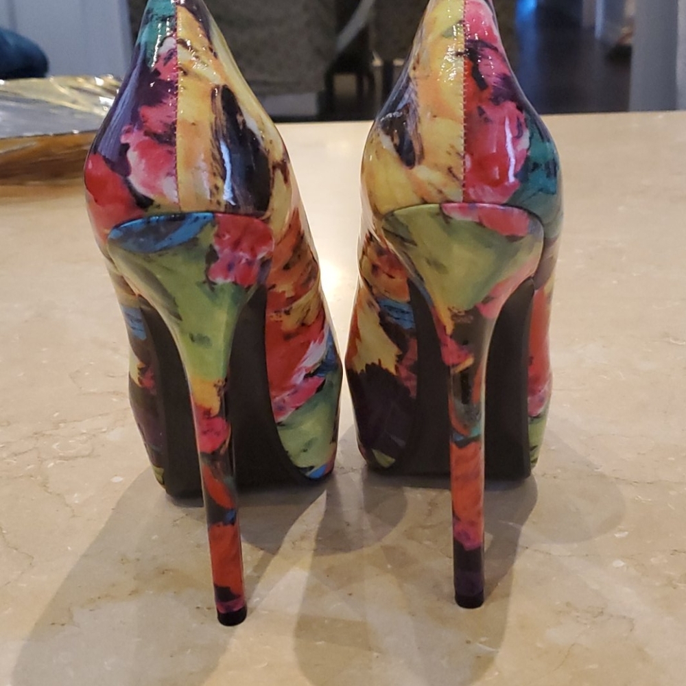 Steve Madden Shoes Multi Color Size7.5 - image 2